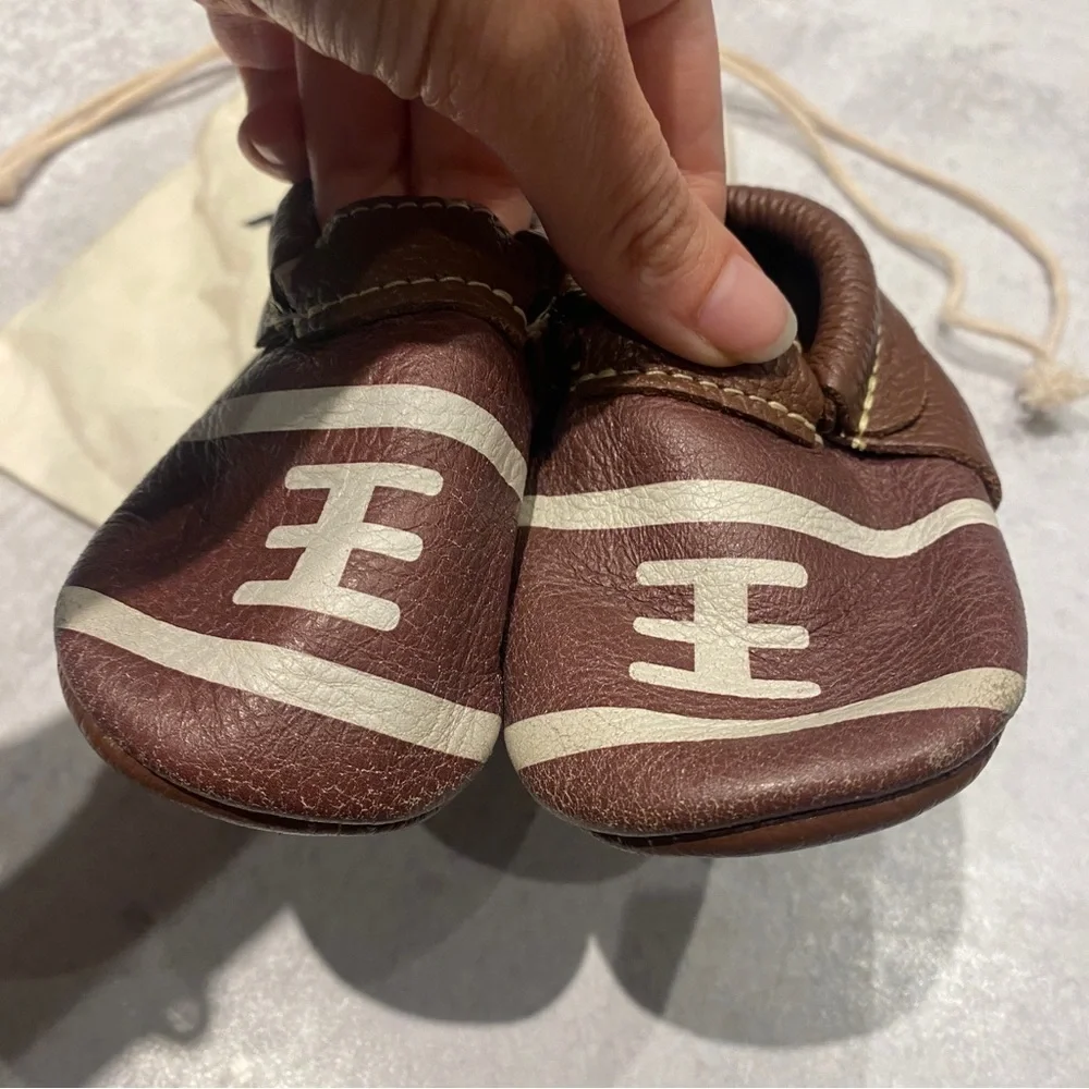 Freshly Picked || Touchdown‎ City Shoe Mocs Football Brown 3